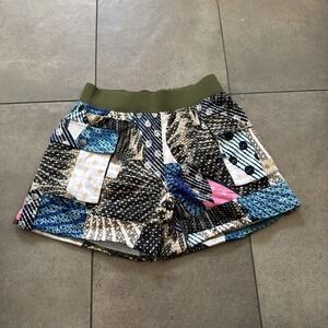 Free People Movement Shorts Womens XS Colorblock Patchwork Gorpcore Hipster